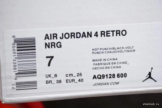Punch Retro (W) AQ9128-600 Jordan  4 AQ9128-600 Hot 0110